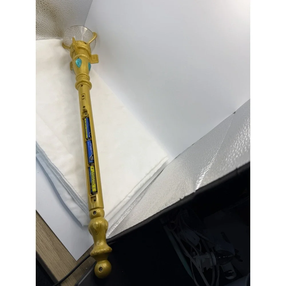 Disney Elena Of Avalor Movie Magical Sceptor of Light Sounds Tested Wand Jakks